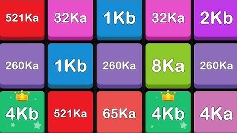 New High Score in X2 Block Merge Android Puzzle Game #2048 #games #gaming #gameplay