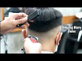 Details Fade with Quiff Amazing Haircut Tutorial