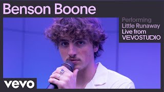 Benson Boone - Little Runaway (Live Performance) | Vevo