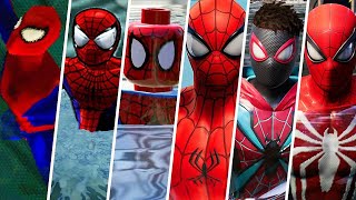 Swimming Evolution in Spider-Man Games (2000 - 2023)