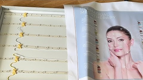 Hướng Dẫn Làm Bảng Led Canvas 3P Nhét Ron Cao Cấp👍.