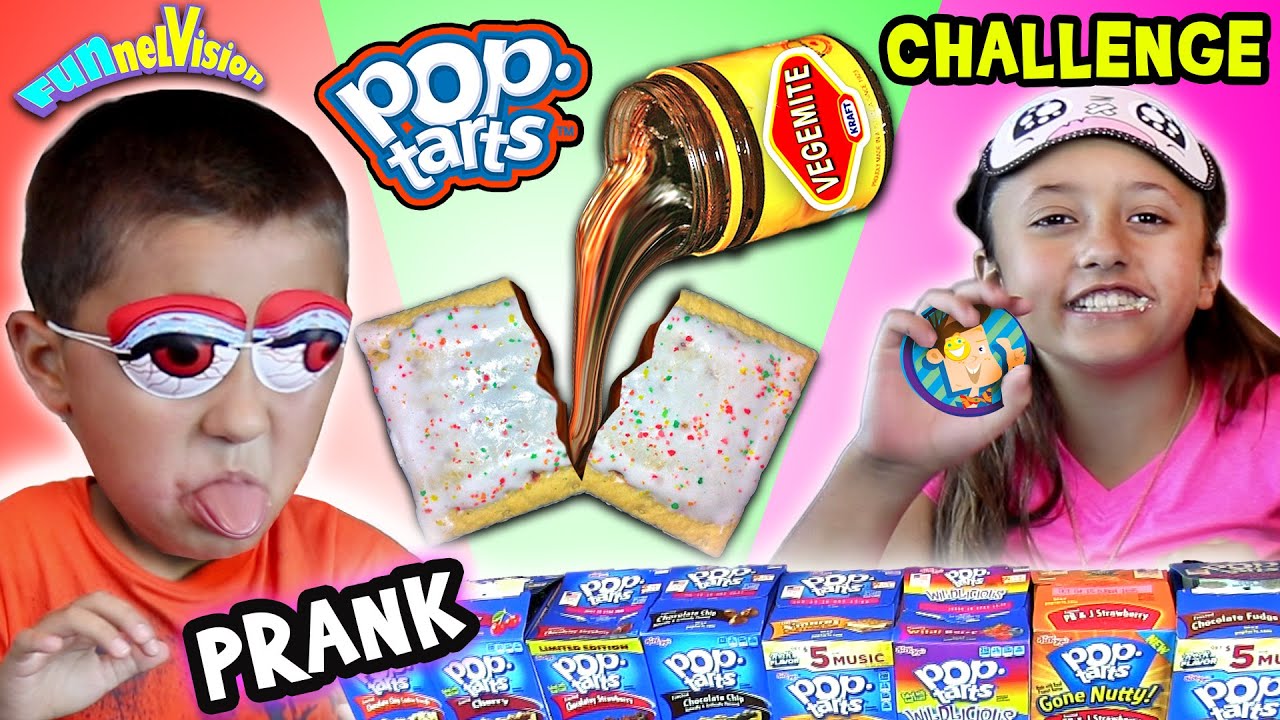 VEGEMITE POP TART PRANK CHALLENGE w/ Lex & Mike (FUNnel Vision pt. 2) - VEGEMITE POP TART PRANK CHALLENGE w/ Lex & Mike (FUNnel Vision pt. 2)