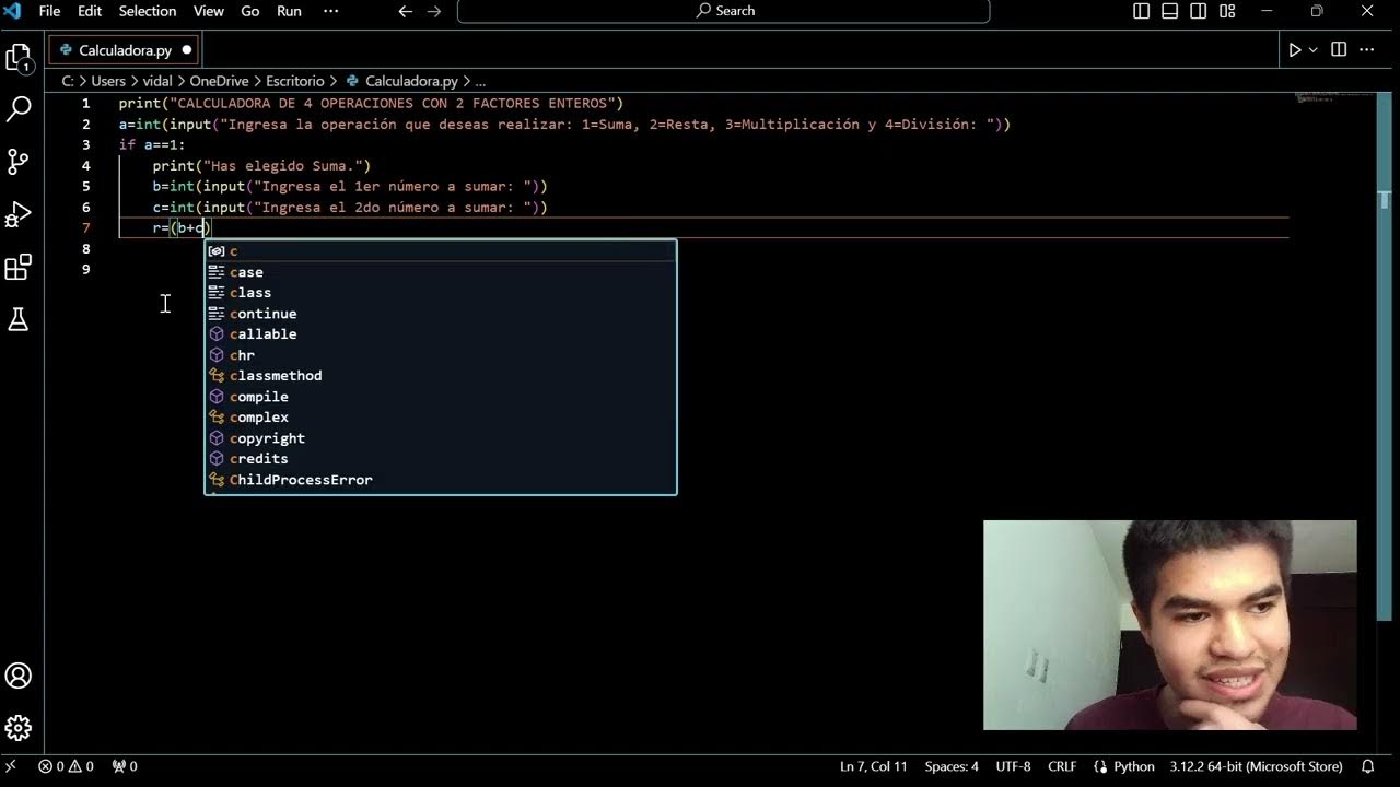 ¿Cómo programar una calculadora en Python desde 0? - YouTube