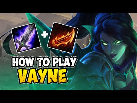 How To Play Vayne Adc For Beginners Vayne Guide Season 10 League Of Legends Youtube How To Play Vayne Adc For Beginners Vayne Guide Season 10 League Of Legends Youtube