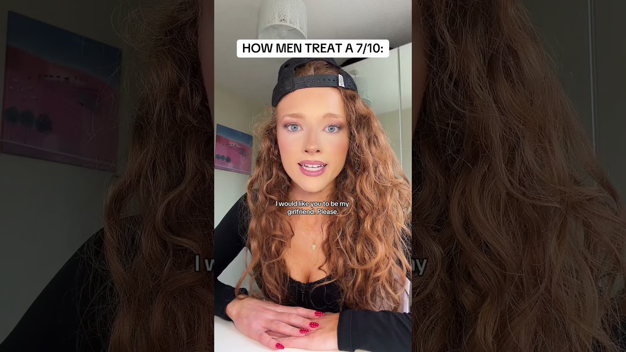 HOW MEN TREAT WOMEN BASED ON THEIR ATTRACTIVENESS😭: #fyp #men #attractive #10outof10 #attraction