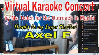 Virtual Karaoke Concert by Ms. Helen for the Outreach in Manila