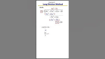 Polynomial Long Division | Step-by-Step Method Made Easy! ➗📚 Dividing, Example 2