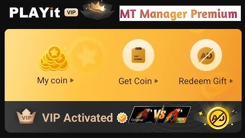 Play it apps VIP create with MT Manager Premium