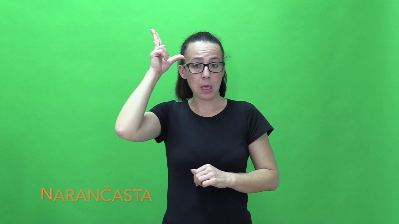 Znakovnica  - Boje (znakovni jezik)