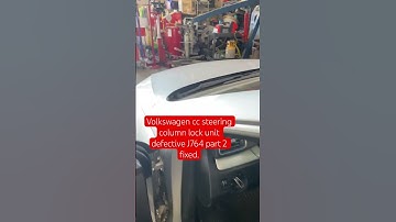 VW cc J764 defective part 2.#cc wont star #cc immobilizer#vw cc keys.
