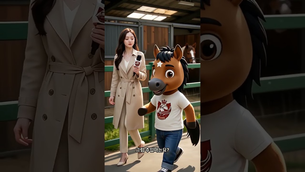맨 뒤에서 달리는 말, 게으른 게 아닙니다 🐴 현역 경주마가 폭로하는 달리기 작전