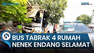 Bus Dali Jaya Tabrak 4 Rumah, Nenek Endang Selamat dari Kecelakaan Saat Duduk di Teras Rumah