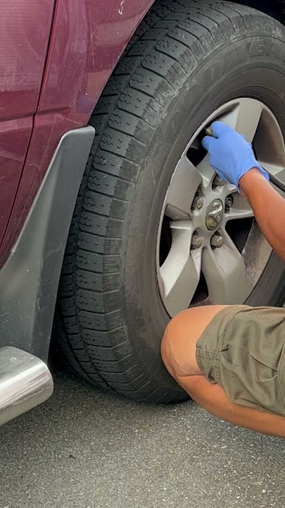 Inflating your TIRES #automobile