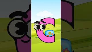 ABC Flashcard Fun! 🎈 Learn Letters with Piper 🌈✨ #shorts #kidslearning #foryou