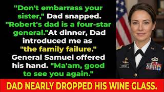 Dad Called Me the Family Failure—Then a Four-Star General Recognized Me in Front of Everyone Guide