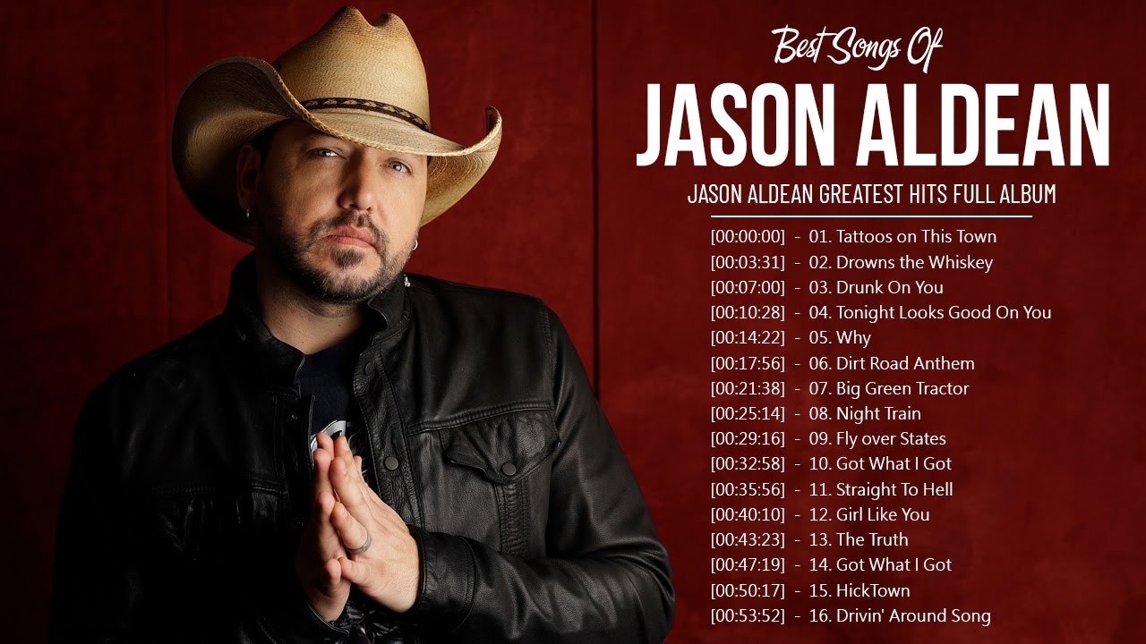 jason aldean tour playlist