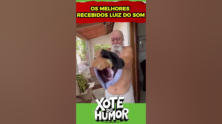 LUIZ DO SOM GANHOU UMA BLUSA DE AMADO