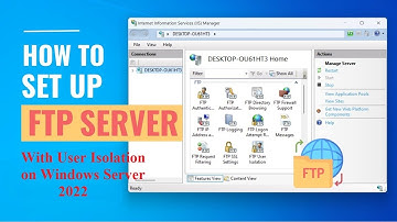 FreeWindowsServer2022 -Lession16 Configure FTP Server with User Isolation in Windows Server 2022
