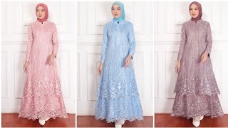 Elegant Brocade Gamis Models Look Luxurious & Graceful Latest 2025-2026 screenshot 5
