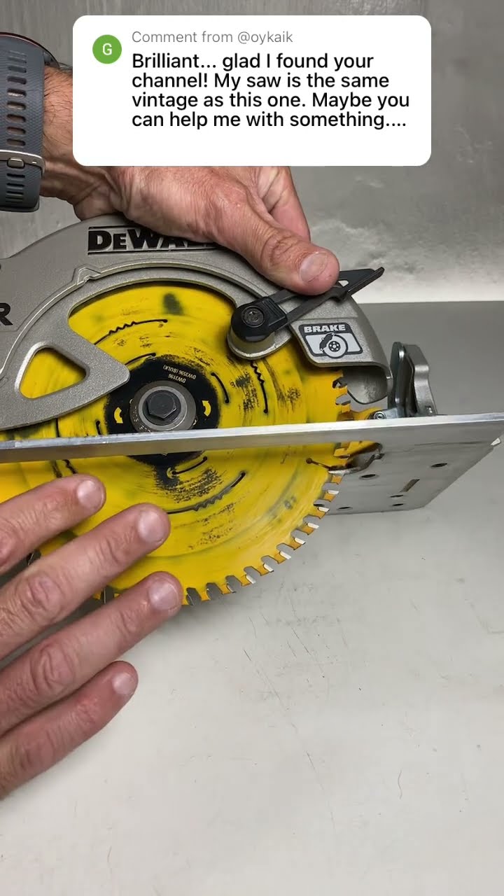 Is my DeWALT circular saw broken or is this normal let s find out