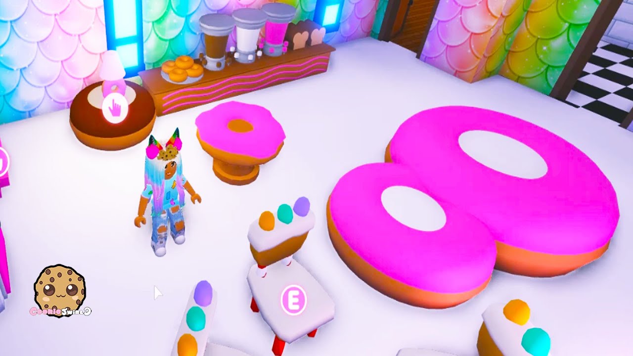 Nuts For Donuts House Makeover Adopt Me Video Youtube - youtube cookie swirl c roblox hide and seek