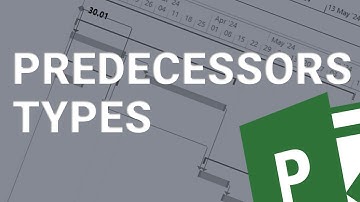 Short tutorial: Types of Predecessors in Microsoft Project
