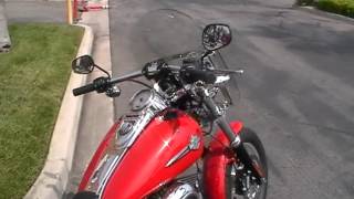 2010 FXDF, HARLEY DAVIDSON, FAT BOB, SCARLET RED, VANCE HINES PIPES, HIGH FLOW, DOWN LOAD