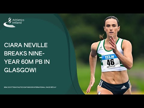 Ciara Neville breaks 2017 60m PB! 💥 | 7.28 | Glasgow