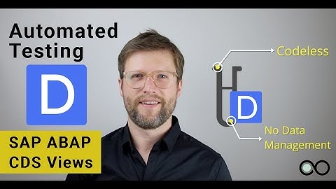 Automated Testing SAP ABAP CDS Views
