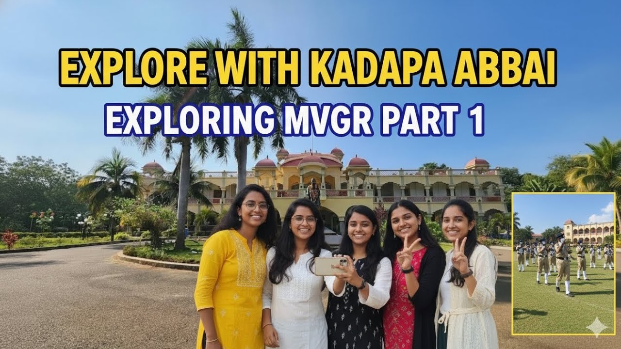 Exploring MVGR part 1😉 #ExploreWithKadapaAbbai #explore #vizag #mba #travel #trending #funny #telugu