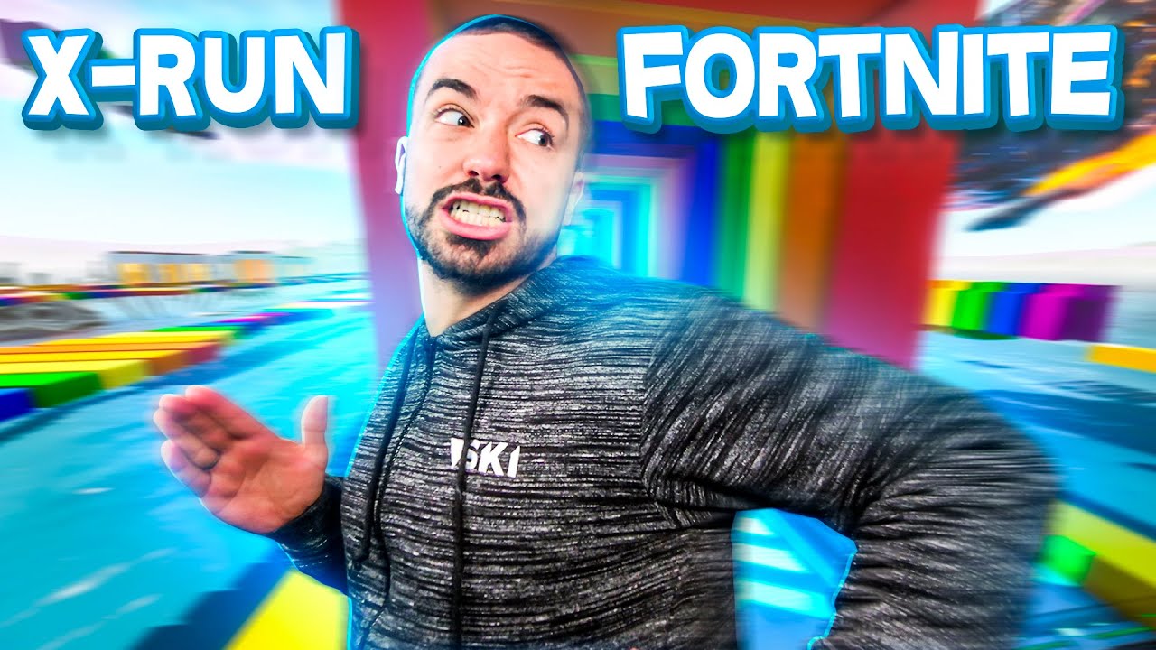 FORTNITE X-RUN É INCRÍVEL !