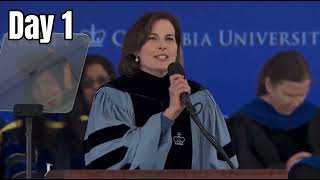 Columbia University president Claire Shipman gets booed || Subscribe for More videos