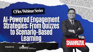 𝐂𝐟𝐥𝐞𝐱 𝐖𝐞𝐛𝐢𝐧𝐚𝐫 𝟔: AI-Powered Engagement Strategies: From Quizzes to Scenario-Based Learning