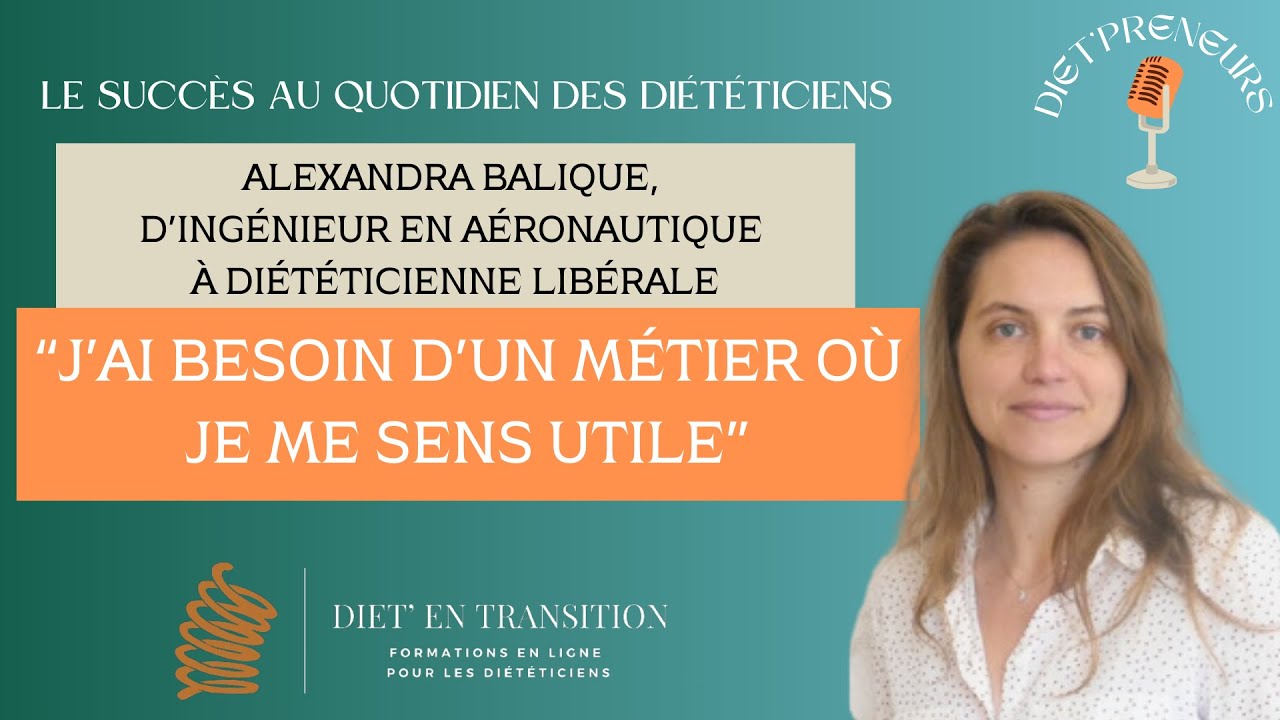 Idée folle : quitter un job d'ingénieur bien payé pour devenir diététicienne