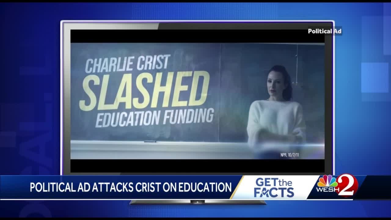 Get the Facts: GOP targets Crist on education