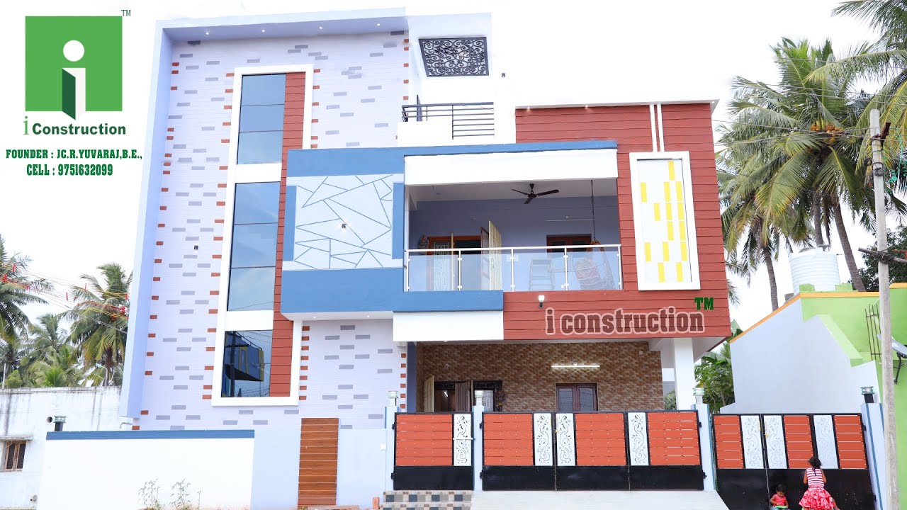 i Construction Building Mr.Ragavendhiran, Mrs.Baby Shalini ihome