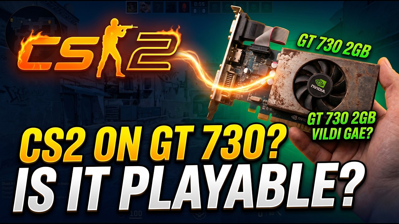 GT 730 + i7-2600 = CS2 Disaster? We Tested It - YouTube