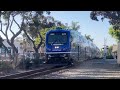 Evening Railfaning at carlsbad ft.new cem cab car 423!!