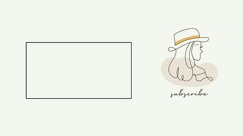 MINIMALIST INTRO ART MATCHING WITH OUTRO TEMPLATES • FREE TO USE