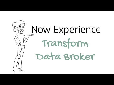 Part 28 - Transform Data Broker