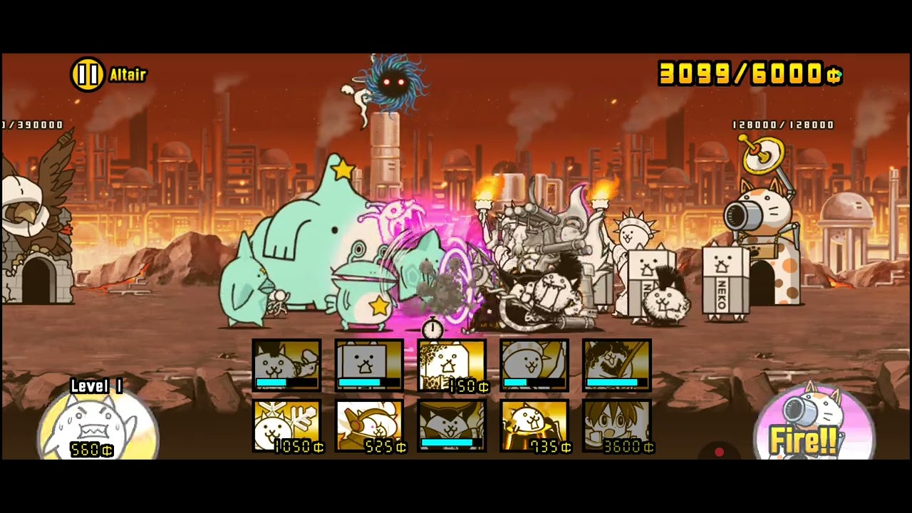 The battle cats COTC Chapter 2 Calabash Nebula-Altair