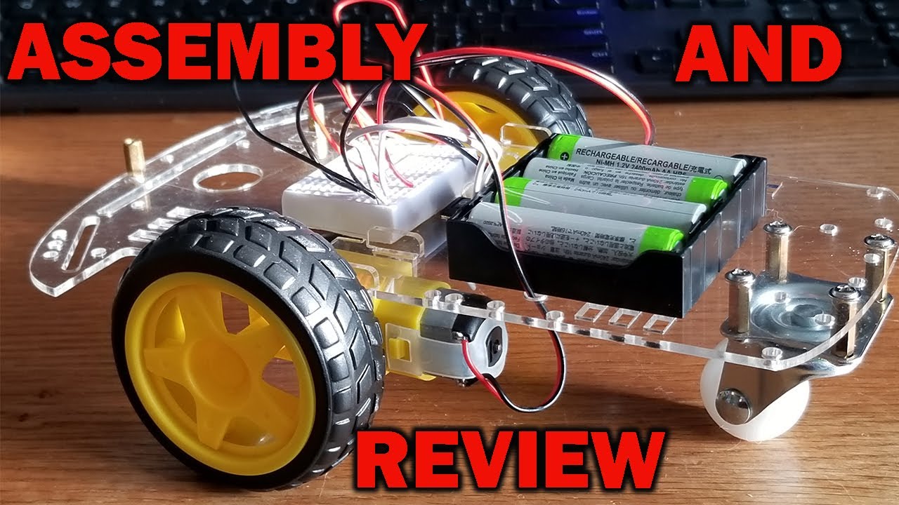 Complete Assembly And Review Of A DIY Robot Smart Car Chassis Kit For  Arduino or Raspberry Pi - YouTube