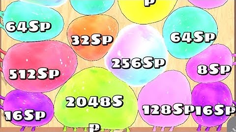 Blob Merge 3d | Mobile Game |GamePlay | ios android games | satisfying relaxing game (Part 45)