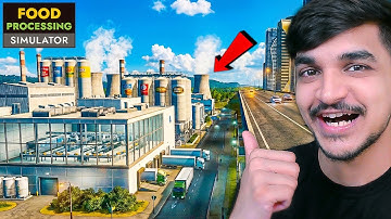 FIRST LOOK AT FOOD PROCESSING SIMULATOR 🏭✨ | Food Processing Simulator #1