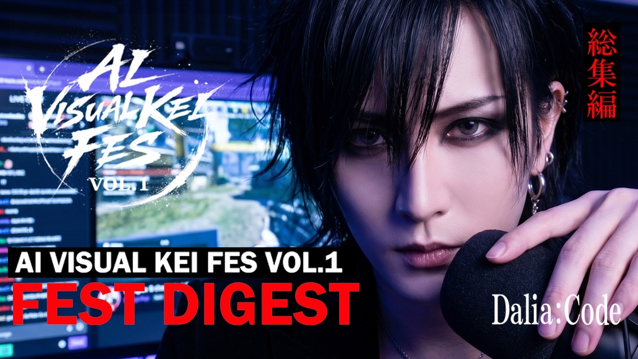 総集編】AIヴィジュアル系フェス VOL.1｜FEST DIGEST｜Dalia:Code