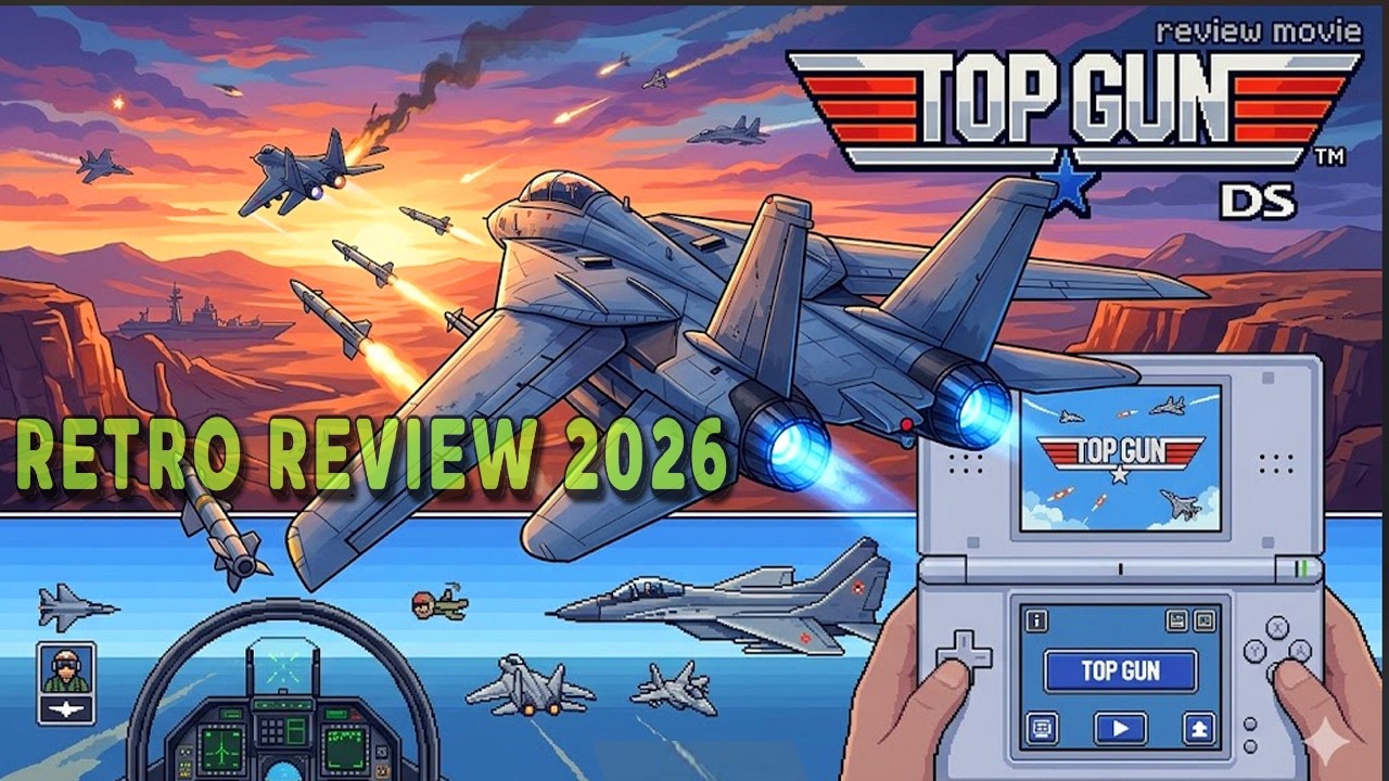Failed TOP GUN Game Top Gun DS Retro Review 2026 | NDS 4K - YouTube