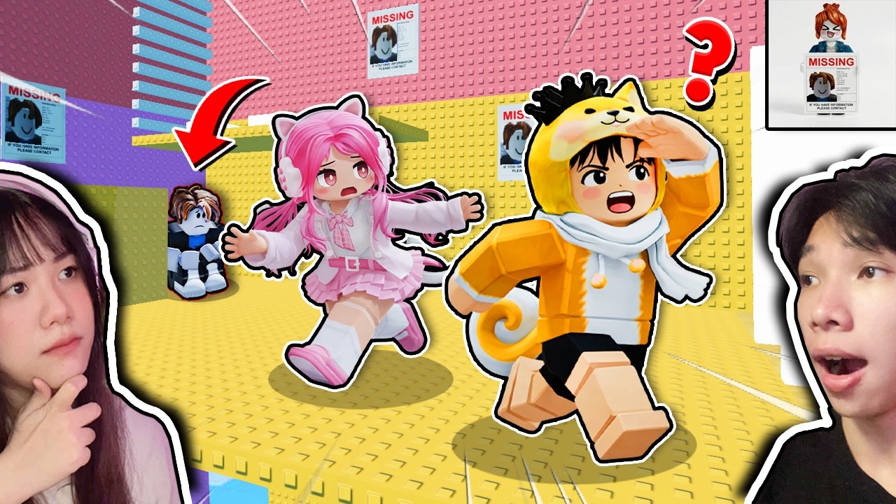 Leo Tháp Tìm Kiếm Bacon Mất Tích Cùng Người Yêu 🤔 Ngáo Và Kemy Missing Bacon The Tower Roblox 😢