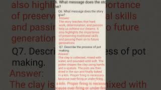 The Pot Maker – Chapter 2 (Class 9 English Kaveri) Questions &amp; Answers #part3 #newbook excercise