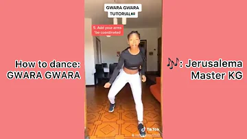 How to dance GWARA GWARA - Jerusalema song by Master KG #tiktok #shorts