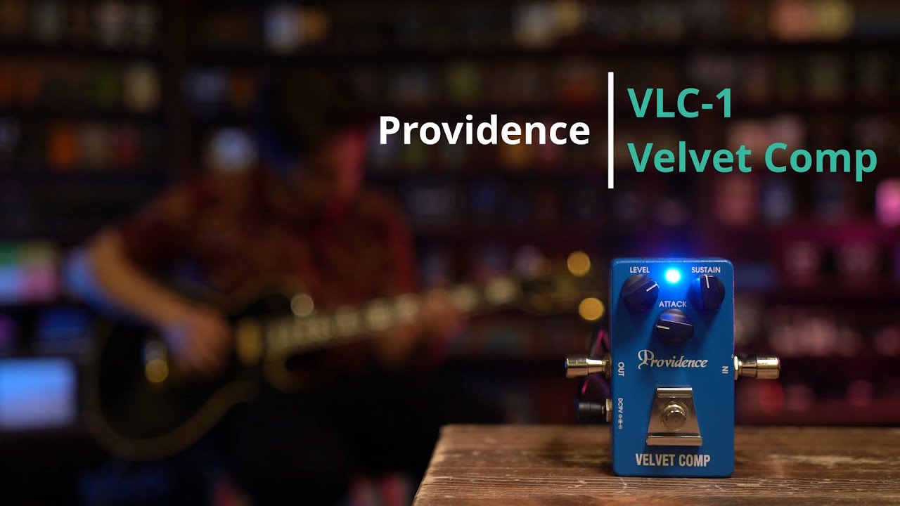 Providence VELVET COMP VLC-1 Compressor Pedal by Hideyuki Yonekawa